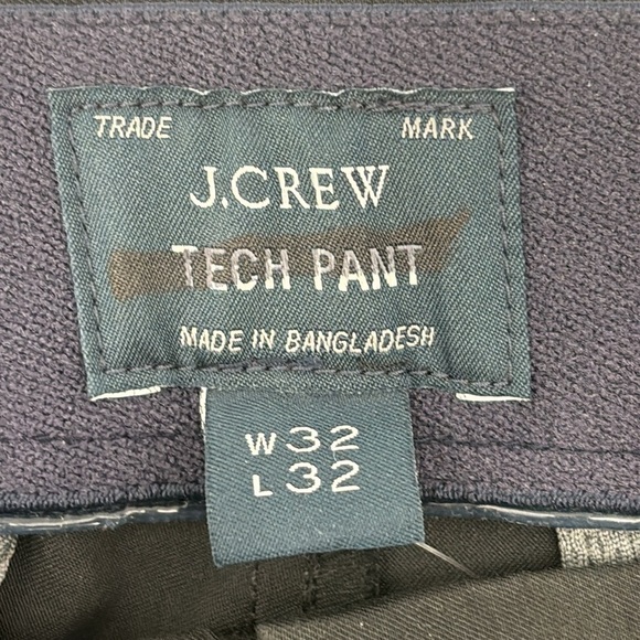 J. Crew 484 Slim-fit tech pant in Black size 32/32 NWT AW005 - Picture 7 of 12